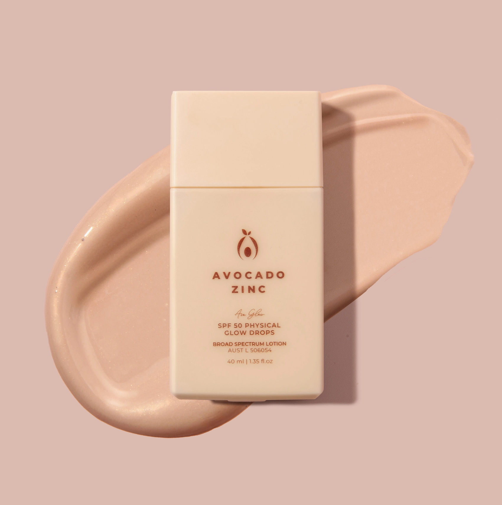 Avocado Zinc SPF 50 Physical Glow Drops