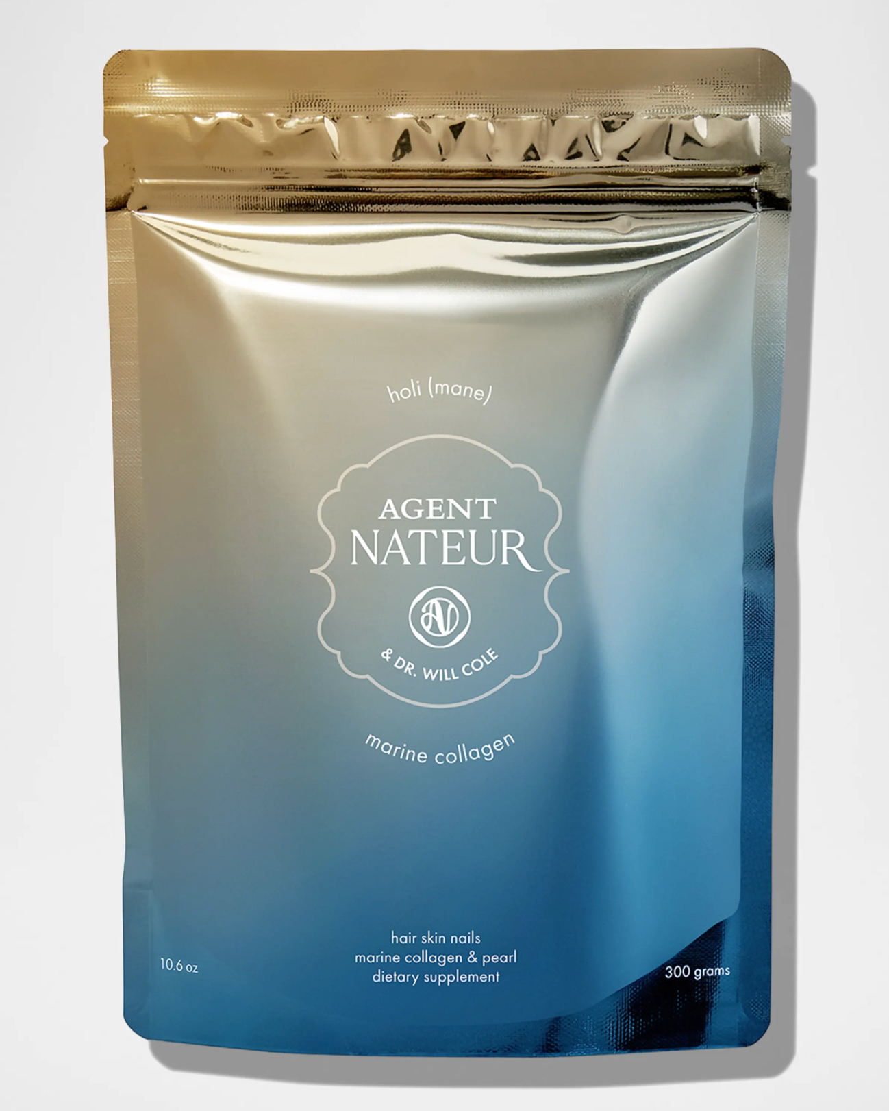 Agent Nateur Holi (mane) marine collagen peptides and pearl