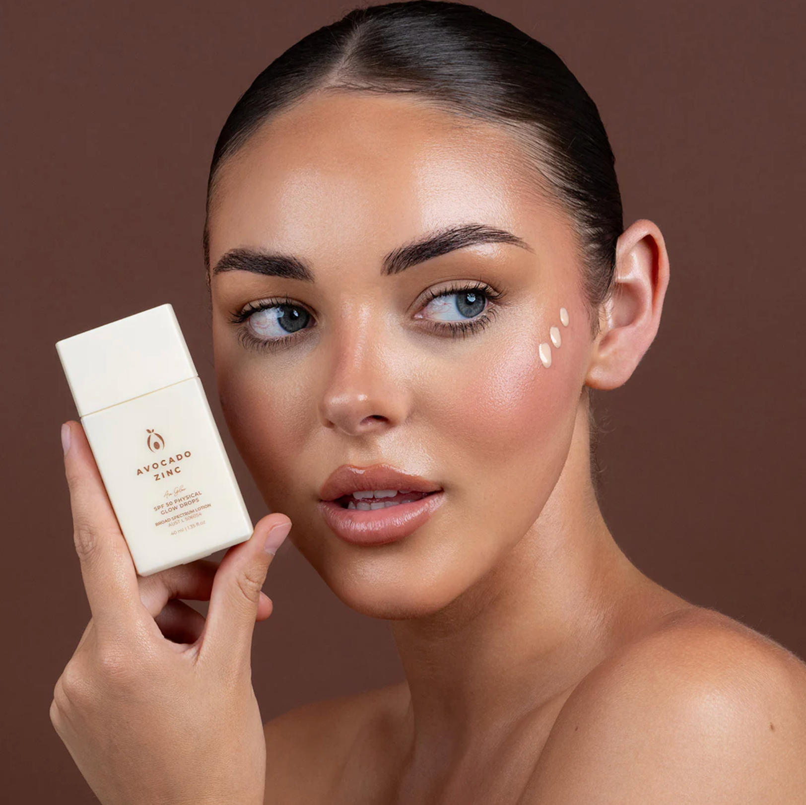 Avocado Zinc SPF 50 Physical Glow Drops